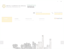 Tablet Screenshot of metalcarbide.com.br
